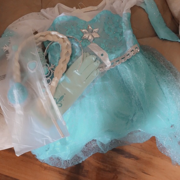 Elsa dress with accessories - Picture 1 of 1